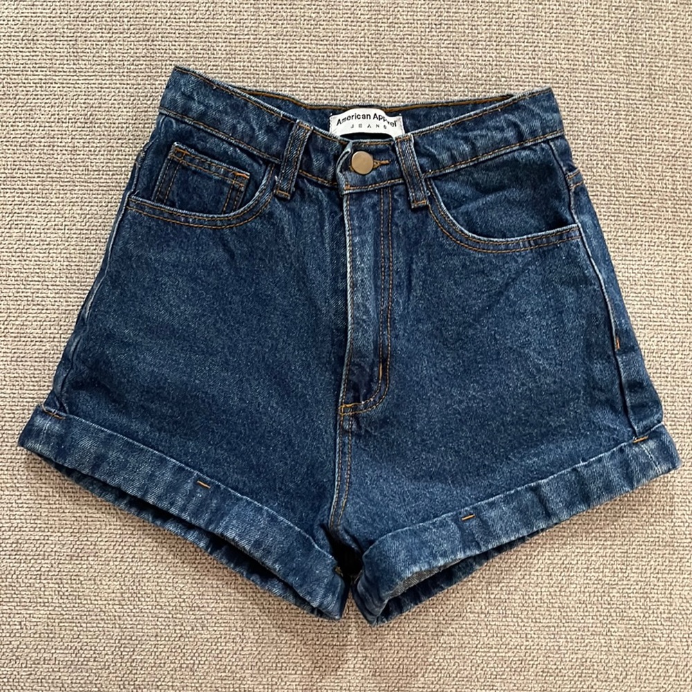 American Apparel Jean Shorts